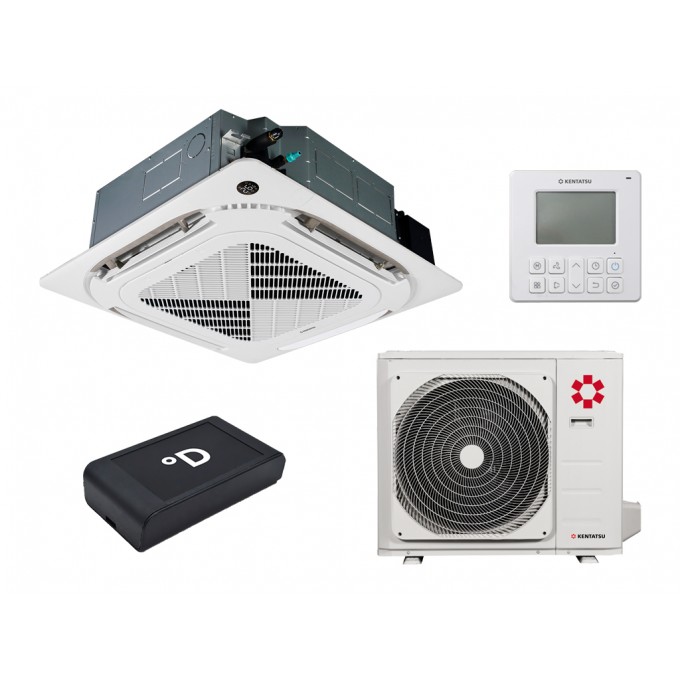 Кассетный кондиционер KENTATSU KSVB-R/KSUNB KSVB105HZAN1R/KSUNB105HZAN3/KPU95-DR