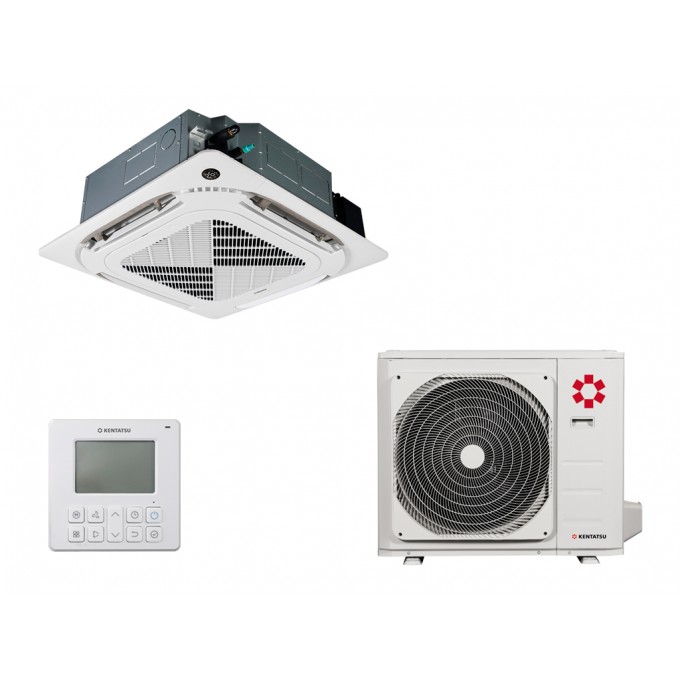Кассетный кондиционер KENTATSU KSVT-R/KSUT-L KSVT70HFAN1R/KSUTB70HFAN1L/KPU95-DR