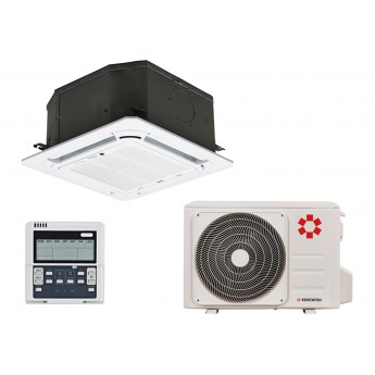 Кассетный кондиционер KENTATSU KSZB/KSUNB KSZB35HZAN1/KSUNB35HZAN1/KPU65-D