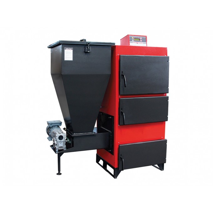 Стальной твердотопливный котел с автоматической загрузкой KENTATSU VLK PRK VLK-PRK-250